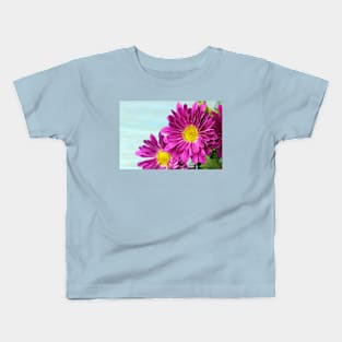 Pink Chrysanthemums Kids T-Shirt